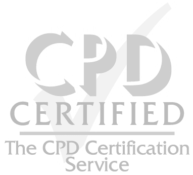 Accredited by the CPD Certification Service  Course accreditation logo